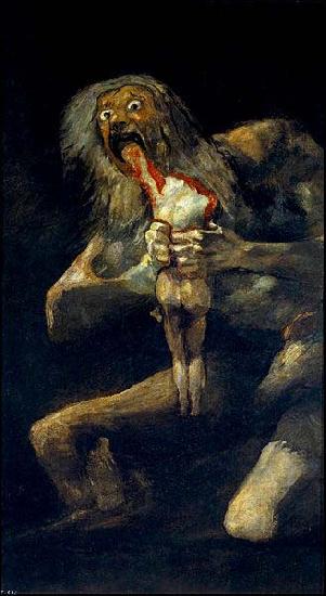 Francisco Goya Saturn Devouring His Son oil painting image